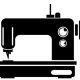 pictogramme machine a coudre